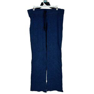 So Brand Women's Drawstring Waist Leggings Size L Blue